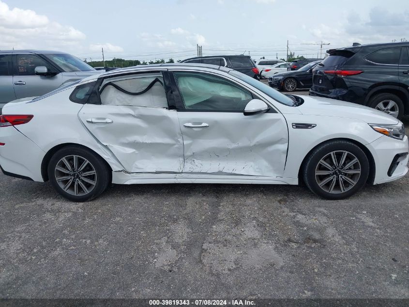 2019 Kia Optima Ex VIN: 5XXGU4L19KG298645 Lot: 39819343