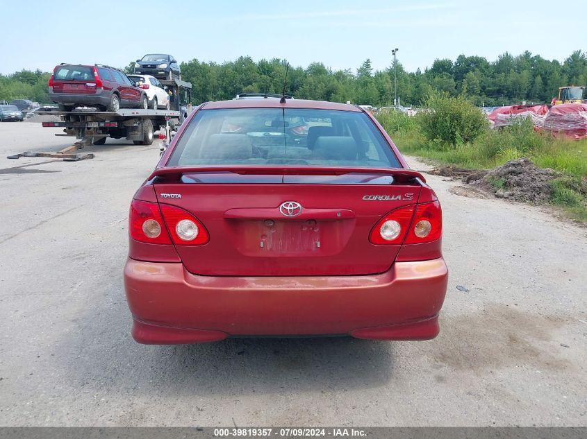 2005 Toyota Corolla S VIN: 1NXBR32EX5Z495277 Lot: 39819357