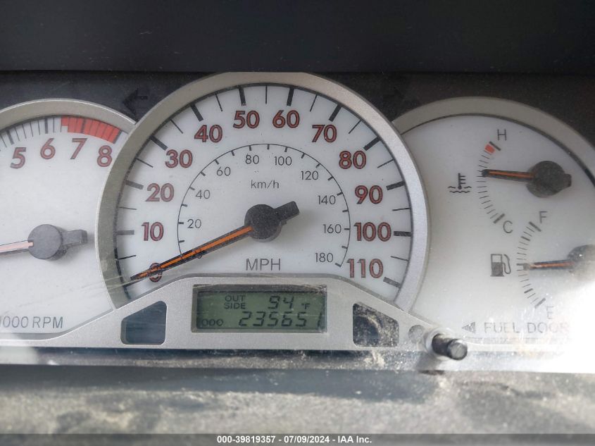 2005 Toyota Corolla S VIN: 1NXBR32EX5Z495277 Lot: 39819357