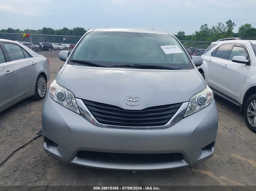 2012 Toyota Sienna Le V6 8 Passenger VIN: 5TDKK3DC2CS277100 Lot: 39819365