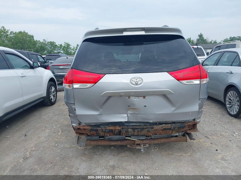 2012 Toyota Sienna Le V6 8 Passenger VIN: 5TDKK3DC2CS277100 Lot: 39819365