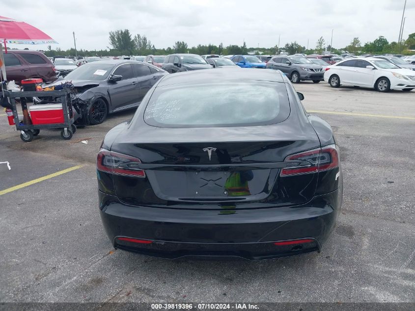 2021 Tesla Model S VIN: 5YJSA1E51MF428215 Lot: 39819396