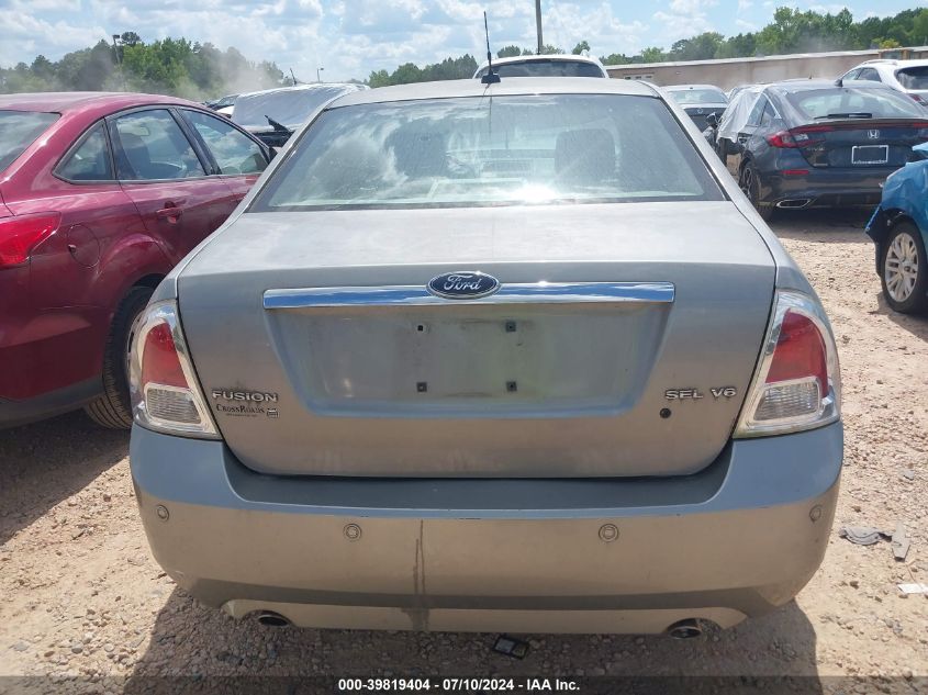 2008 Ford Fusion Sel VIN: 3FAHP08188R186495 Lot: 39819404