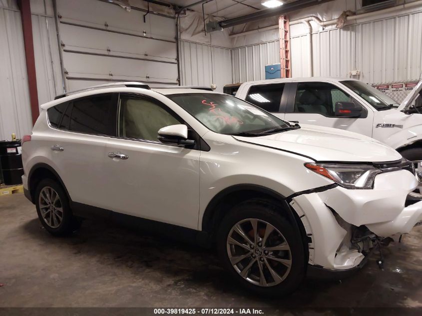 2017 Toyota Rav4 Limited VIN: JTMDFREVXHD213681 Lot: 39819425