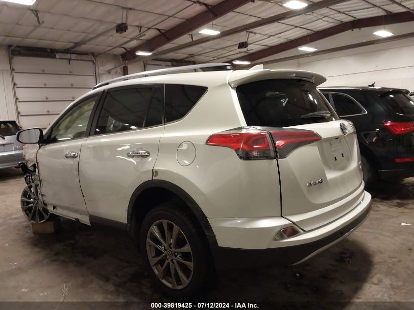 2017 Toyota Rav4 Limited VIN: JTMDFREVXHD213681 Lot: 39819425