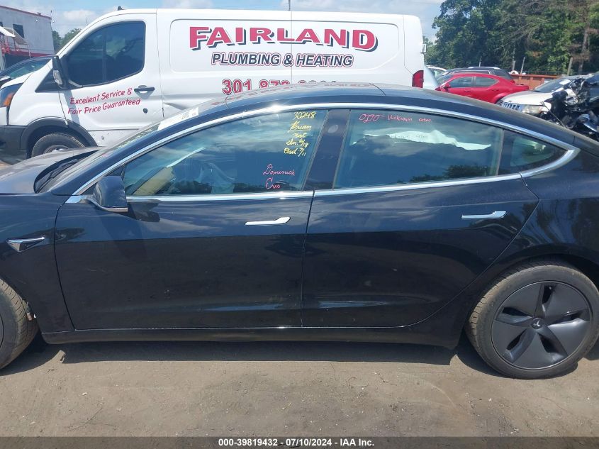 2019 Tesla Model 3 Long Range/Mid Range/Standard Range/Standard Range Plus VIN: 5YJ3E1EA3KF297615 Lot: 39819432