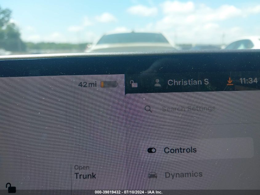 2019 Tesla Model 3 Long Range/Mid Range/Standard Range/Standard Range Plus VIN: 5YJ3E1EA3KF297615 Lot: 39819432