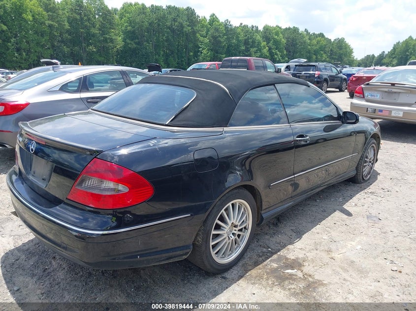 2006 Mercedes-Benz Clk 500 VIN: WDBTK75G36T064786 Lot: 39819444