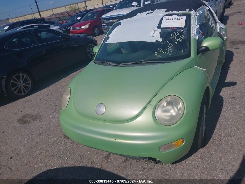 2004 Volkswagen New Beetle Gls VIN: 3VWCM31Y24M327491 Lot: 39819445