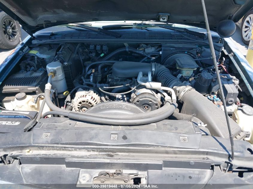 1997 Chevrolet Blazer Ls VIN: 1GNCS13W9V2133422 Lot: 39819448