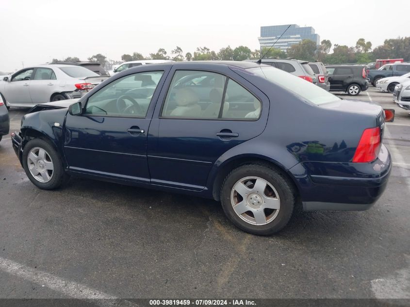 2000 Volkswagen Jetta Gls VIN: 3VWSA29M6YM091725 Lot: 39819459