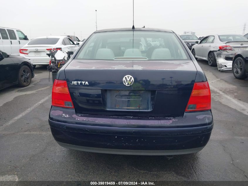 2000 Volkswagen Jetta Gls VIN: 3VWSA29M6YM091725 Lot: 39819459