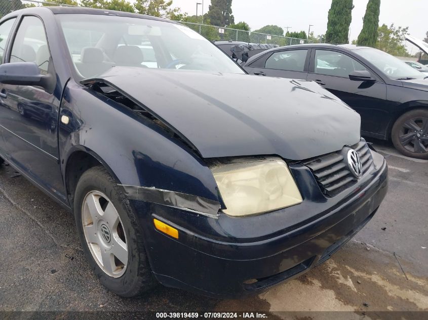 2000 Volkswagen Jetta Gls VIN: 3VWSA29M6YM091725 Lot: 39819459