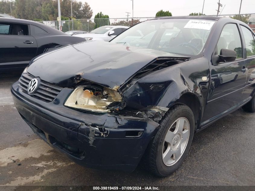 2000 Volkswagen Jetta Gls VIN: 3VWSA29M6YM091725 Lot: 39819459