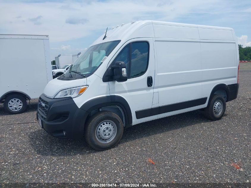 2024 Ram Promaster 2500 Tradesman High Roof 136 Wb W/Pass Seat VIN: 3C6LRVCGXRE146250 Lot: 39819474