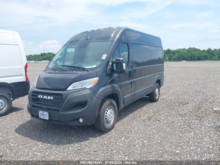 2024 Ram Promaster 2500 Tradesman High Roof 136 Wb W/Pass Seat VIN: 3C6LRVCG3RE146283 Lot: 39819481