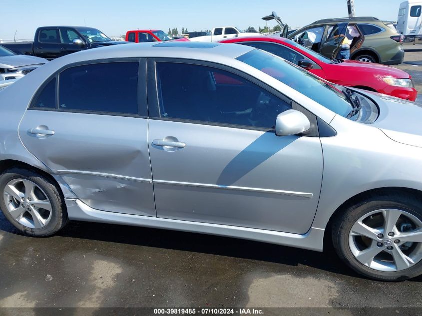 2011 Toyota Corolla S VIN: 2T1BU4EE8BC695880 Lot: 39819485