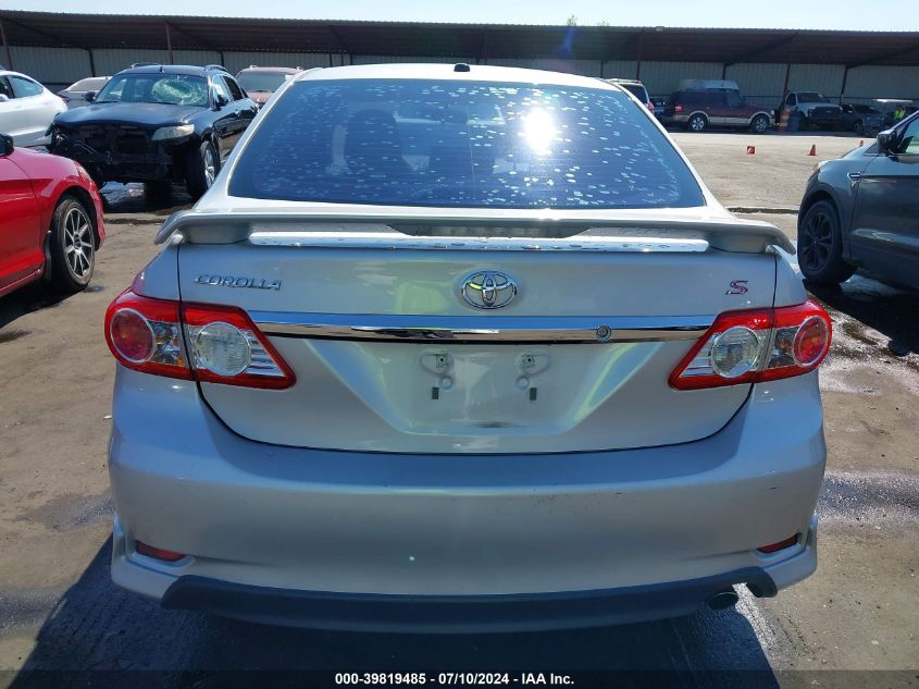 2011 Toyota Corolla S VIN: 2T1BU4EE8BC695880 Lot: 39819485