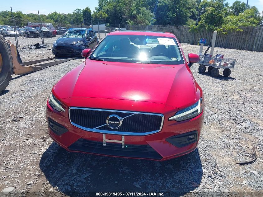 2020 Volvo S60 T5 Momentum VIN: 7JR102FK1LG049035 Lot: 39819495