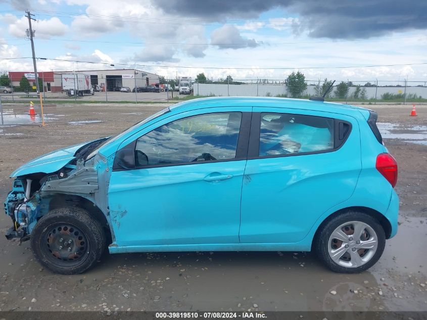 2021 Chevrolet Spark Fwd Ls Automatic VIN: KL8CB6SA3MC709888 Lot: 39819510