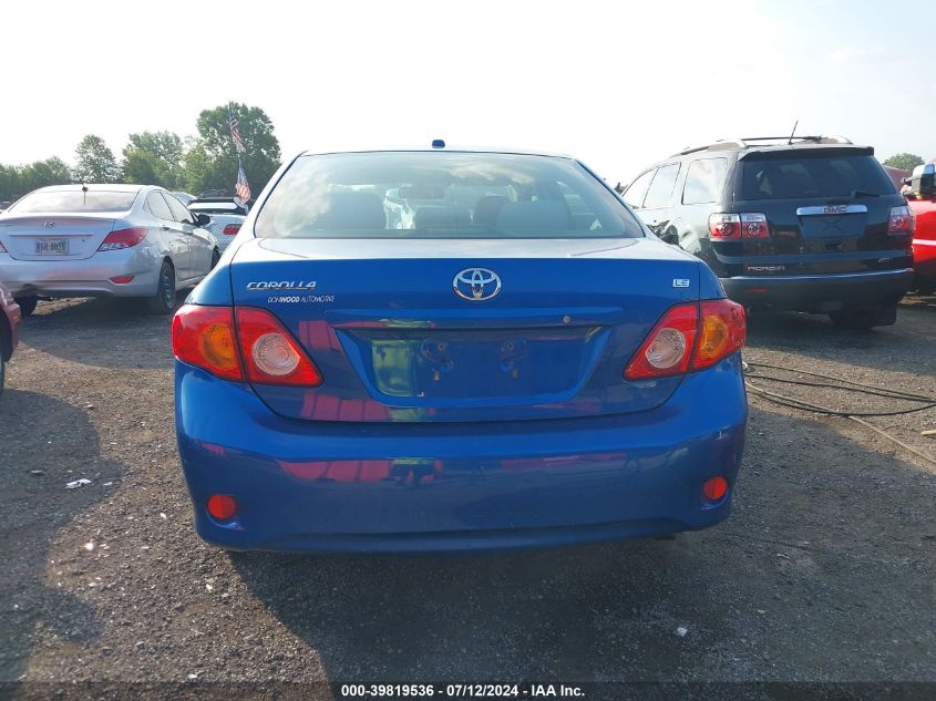 2010 Toyota Corolla Le VIN: JTDBU4EE8AJ058118 Lot: 39819536