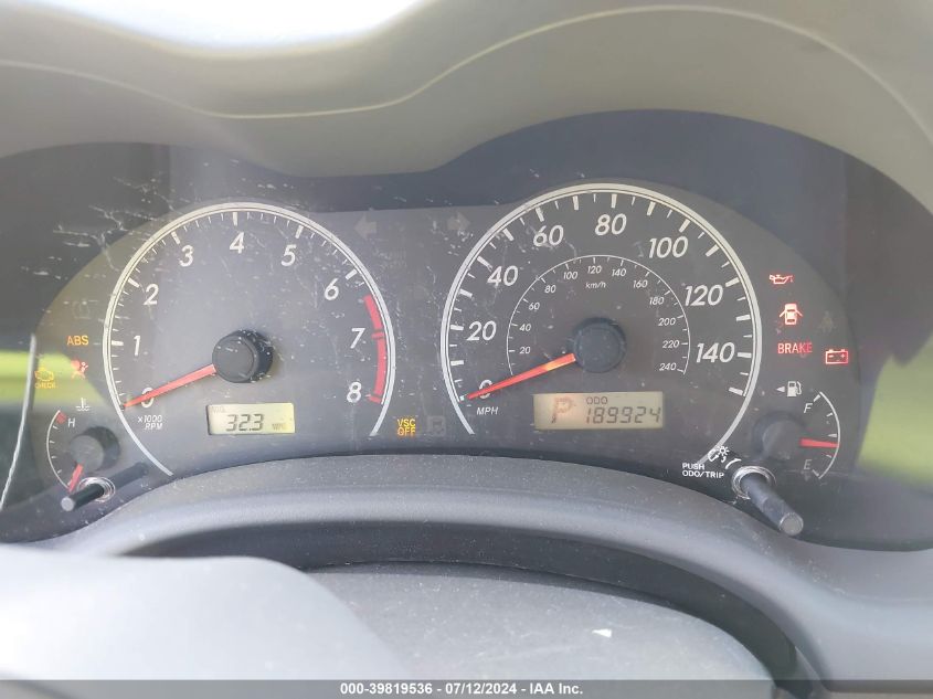 2010 Toyota Corolla Le VIN: JTDBU4EE8AJ058118 Lot: 39819536