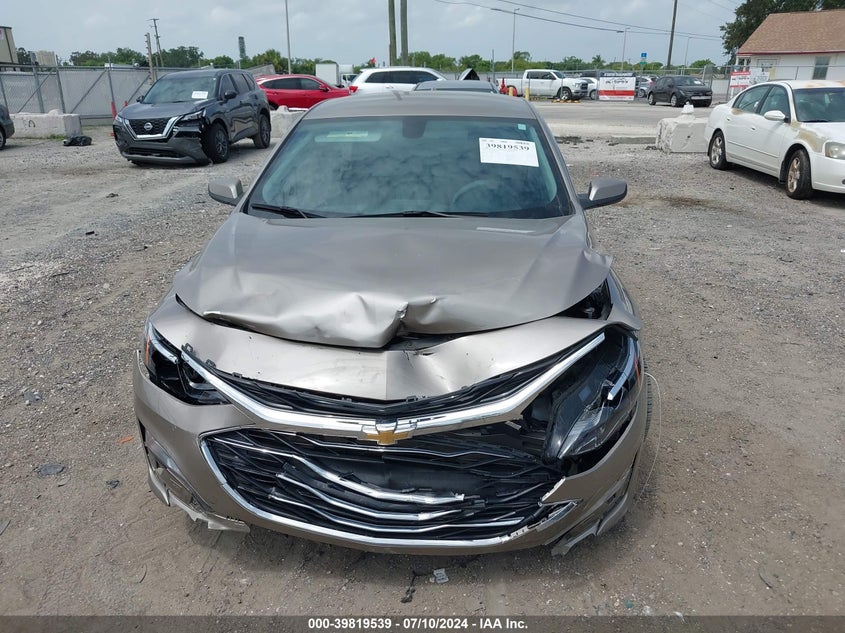 2022 Chevrolet Malibu Fwd Lt VIN: 1G1ZD5ST9NF209699 Lot: 39819539