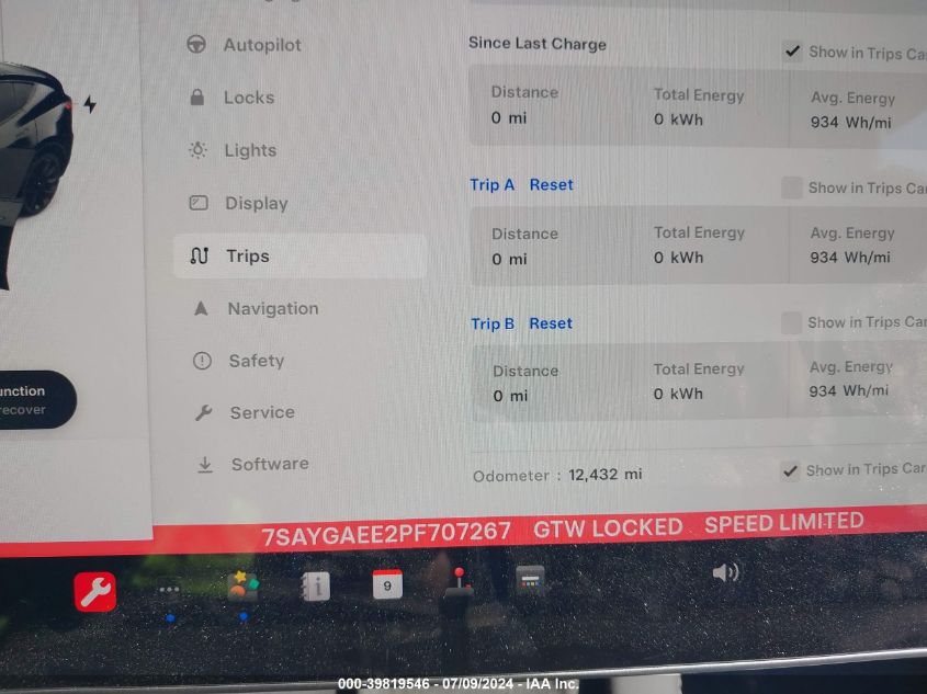 2023 TESLA MODEL Y - 7SAYGAEE2PF707267