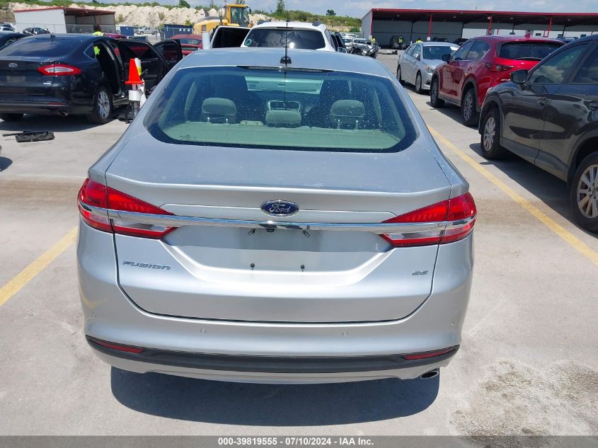 2017 Ford Fusion Se VIN: 3FA6P0H75HR164790 Lot: 39819555