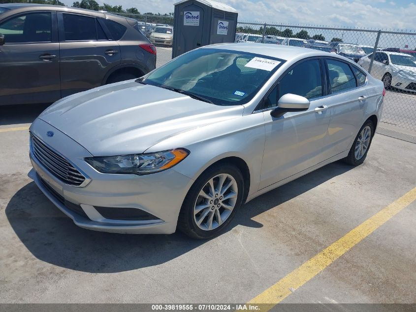 2017 FORD FUSION SE - 3FA6P0H75HR164790