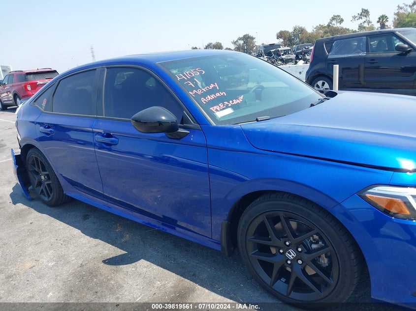 2024 HONDA CIVIC SI SEDAN - 2HGFE1E53RH474864