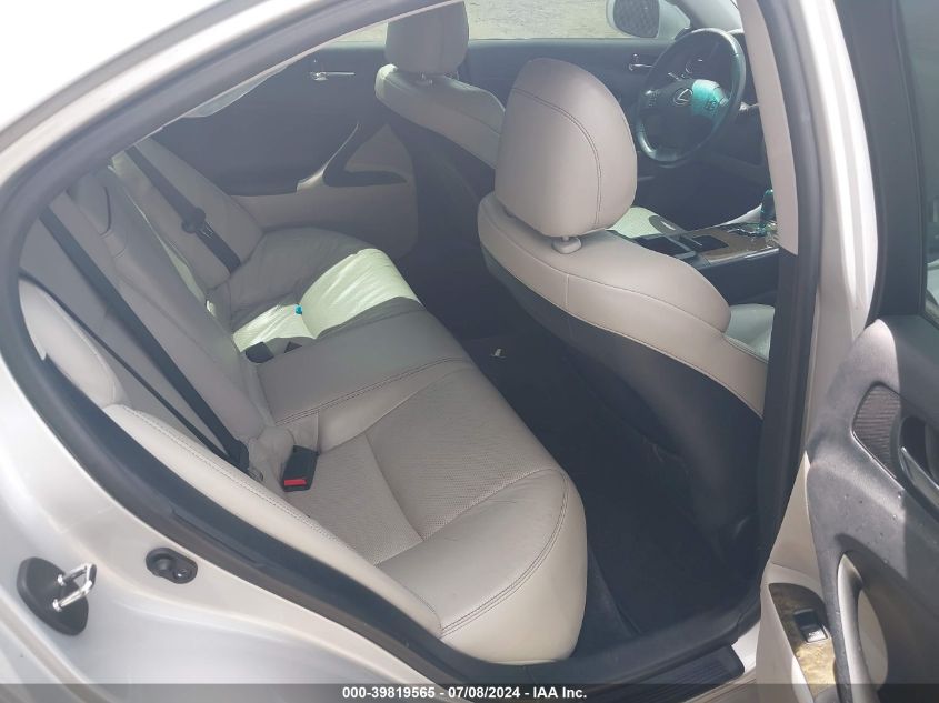 2010 Lexus Is 250 VIN: JTHBF5C28A2098474 Lot: 39819565