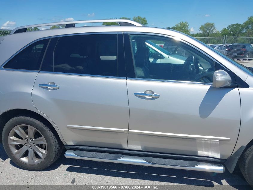 2013 Acura Mdx Advance Package VIN: 2HNYD2H88DH501520 Lot: 39819566