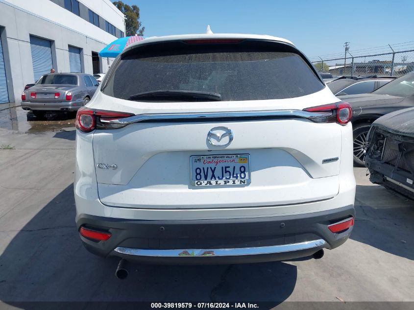 2021 Mazda Cx-9 Grand Touring VIN: JM3TCADY9M0520933 Lot: 39819579