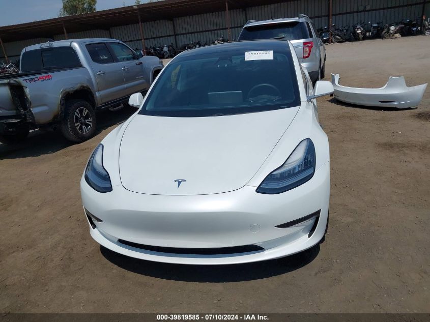 2020 Tesla Model 3 Standard Range Plus Rear-Wheel Drive/Standard Range Rear-Wheel Drive VIN: 5YJ3E1EA3LF785741 Lot: 39819585