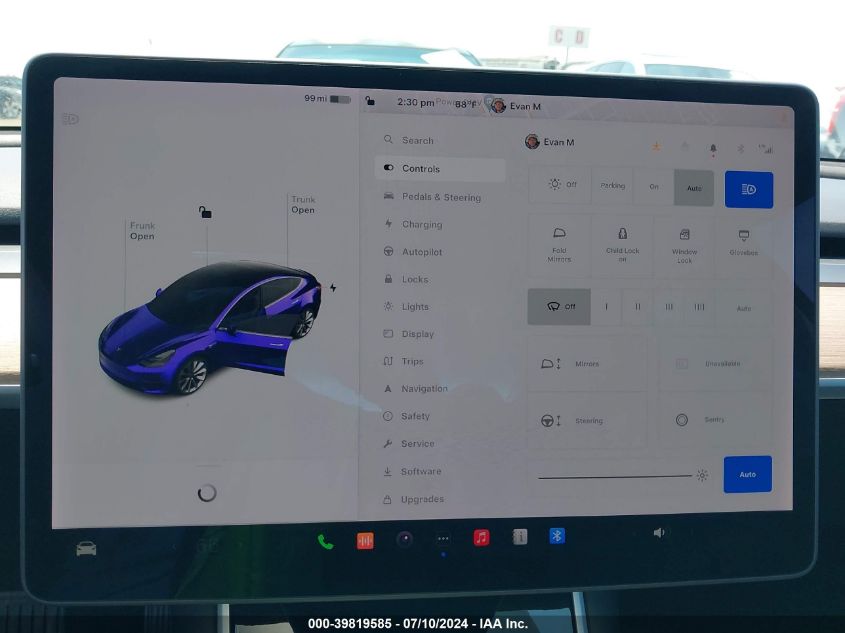 2020 TESLA MODEL 3 STANDARD RANGE PLUS REAR-WHEEL DRIVE/STANDARD RANGE REAR-WHEEL DRIVE - 5YJ3E1EA3LF785741