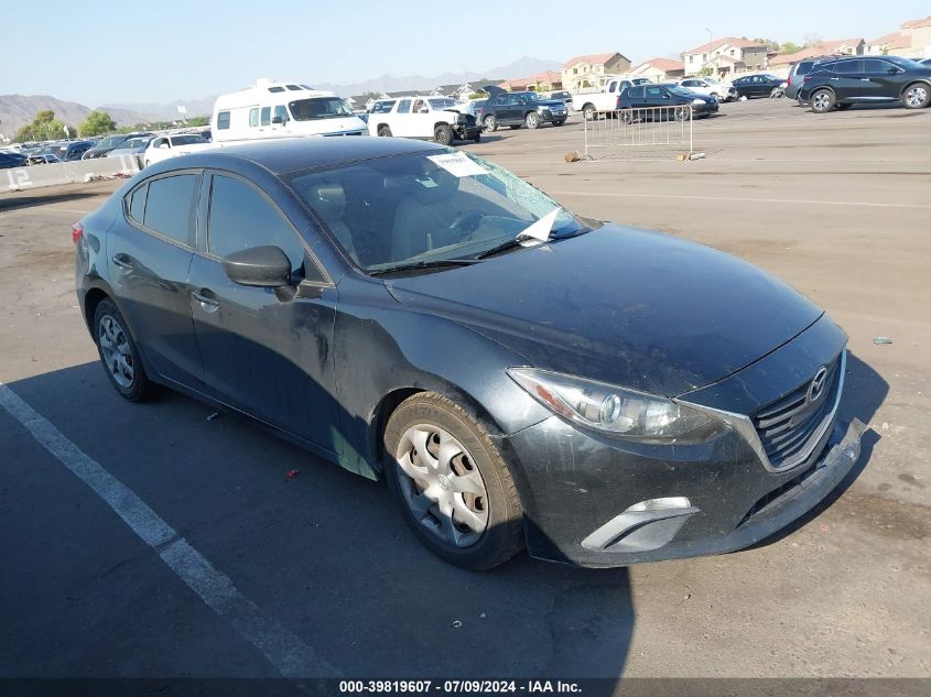 2015 MAZDA MAZDA3 I SPORT - 3MZBM1U7XFM157595