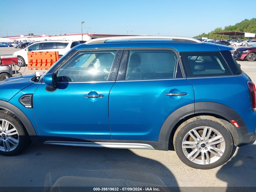 2022 MINI COUNTRYMAN COOPER - WMZ23BR08N3N73166