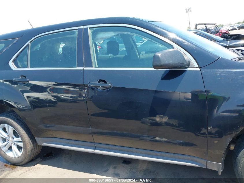 2014 Chevrolet Equinox Ls VIN: 2GNALAEKXE6339074 Lot: 39819651