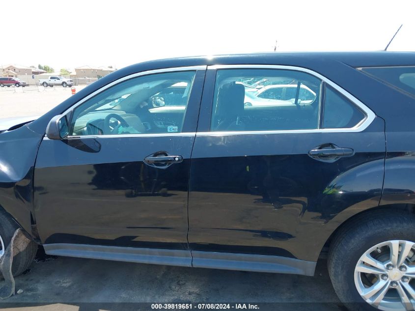 2014 Chevrolet Equinox Ls VIN: 2GNALAEKXE6339074 Lot: 39819651