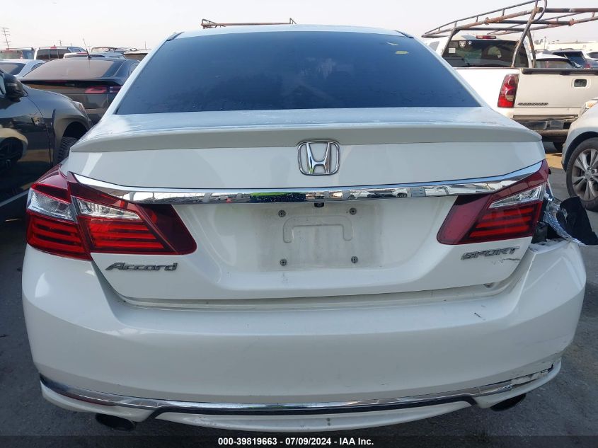 1HGCR2F56HA178343 2017 Honda Accord Sport