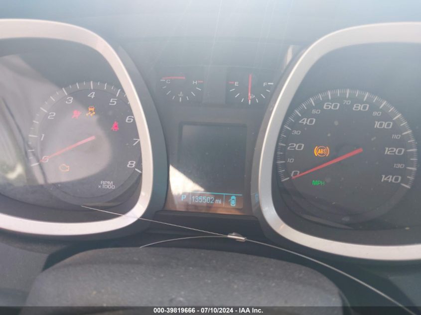 2013 Chevrolet Equinox Ls VIN: 1GNALBEK6DZ119357 Lot: 39819666