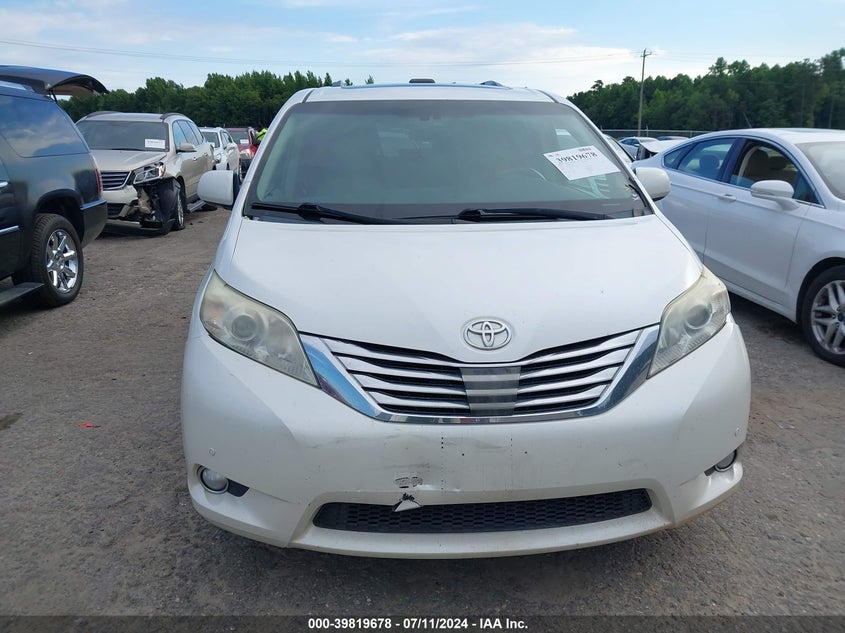 2012 Toyota Sienna Limited V6 7 Passenger VIN: 5TDYK3DC8CS200855 Lot: 39819678