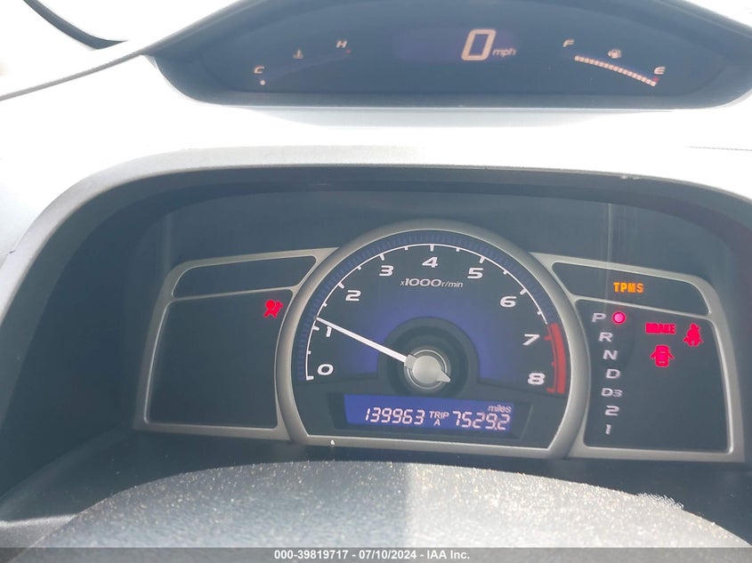 2009 Honda Civic Sdn Ex VIN: 1HGFA16849L025829 Lot: 39819717