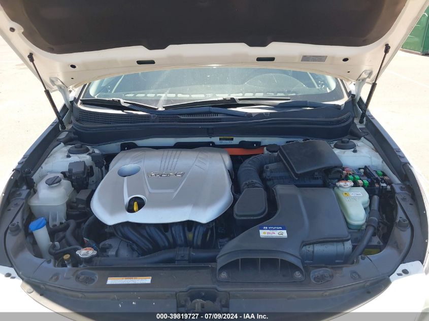 2012 Hyundai Sonata Hybrid VIN: KMHEC4A41CA021973 Lot: 39819727