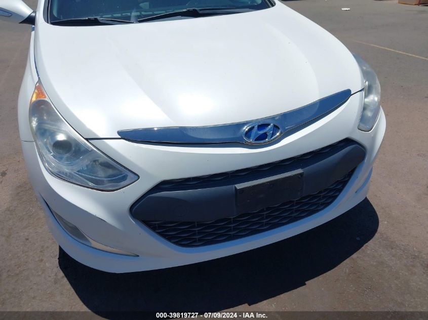 2012 Hyundai Sonata Hybrid VIN: KMHEC4A41CA021973 Lot: 39819727