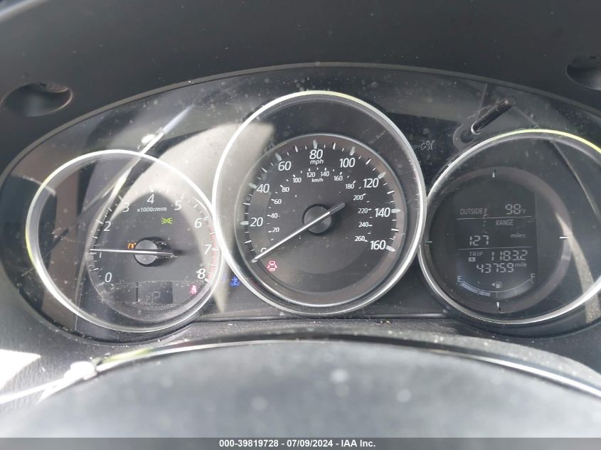 2016 Mazda Cx-5 Touring VIN: JM3KE2CYXG0783045 Lot: 39819728