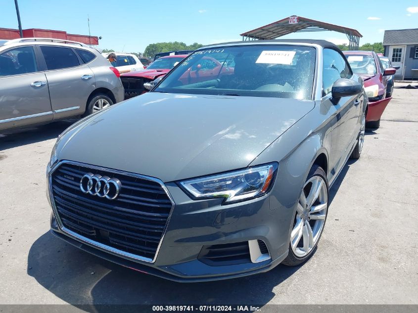 2018 Audi A3 2.0T Premium/2.0T Tech Premium VIN: WAU78LFF9J1024116 Lot: 39819741