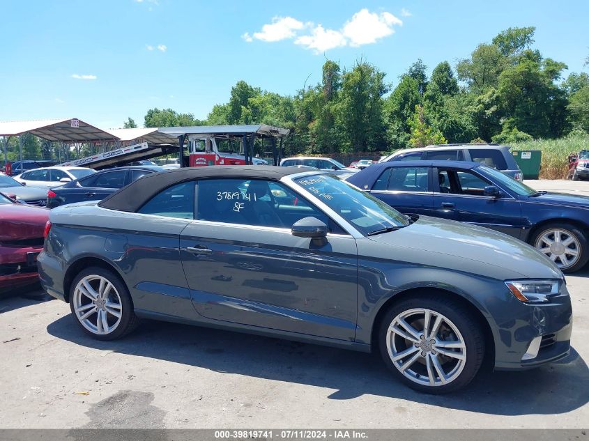 2018 Audi A3 2.0T Premium/2.0T Tech Premium VIN: WAU78LFF9J1024116 Lot: 39819741