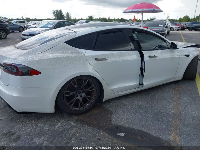 2021 Tesla Model S Long Range Dual Motor All-Wheel Drive VIN: 5YJSA1E57MF440949 Lot: 39819744